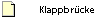 Klappbr�cke