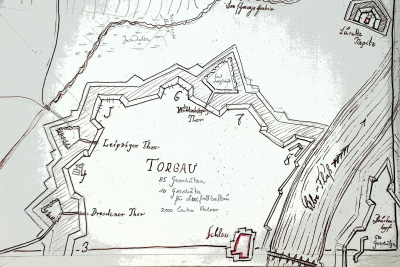 Die Stadt- oder Hauptumwallung