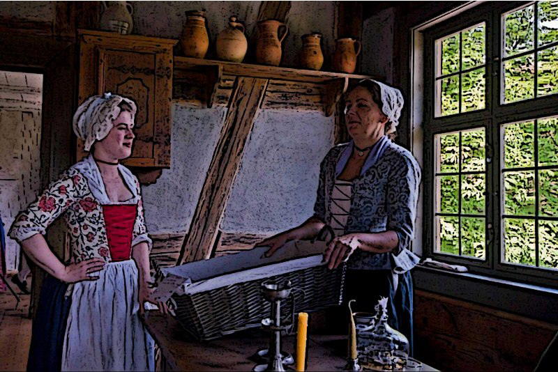 In der K�che