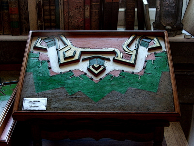 Modell einer bastionierten Umwallung